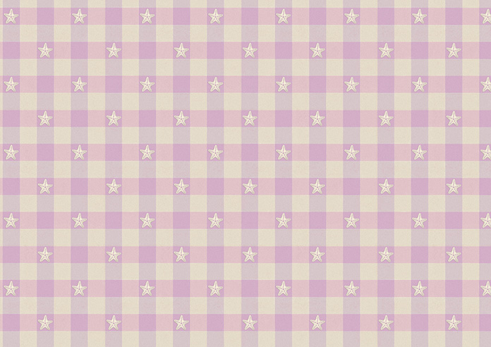 Whaley Great, Gingham Star Mermaid - Roman Blind - Image 7